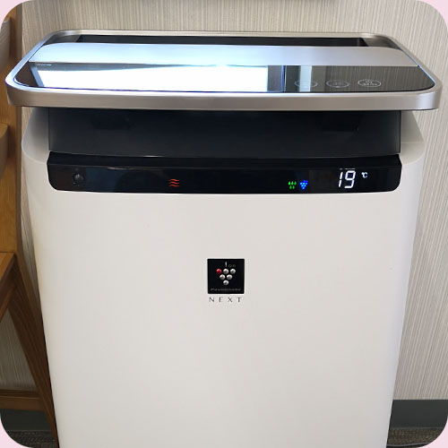 高機能空気清浄機 換気